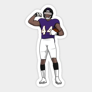 marlon the cb Sticker